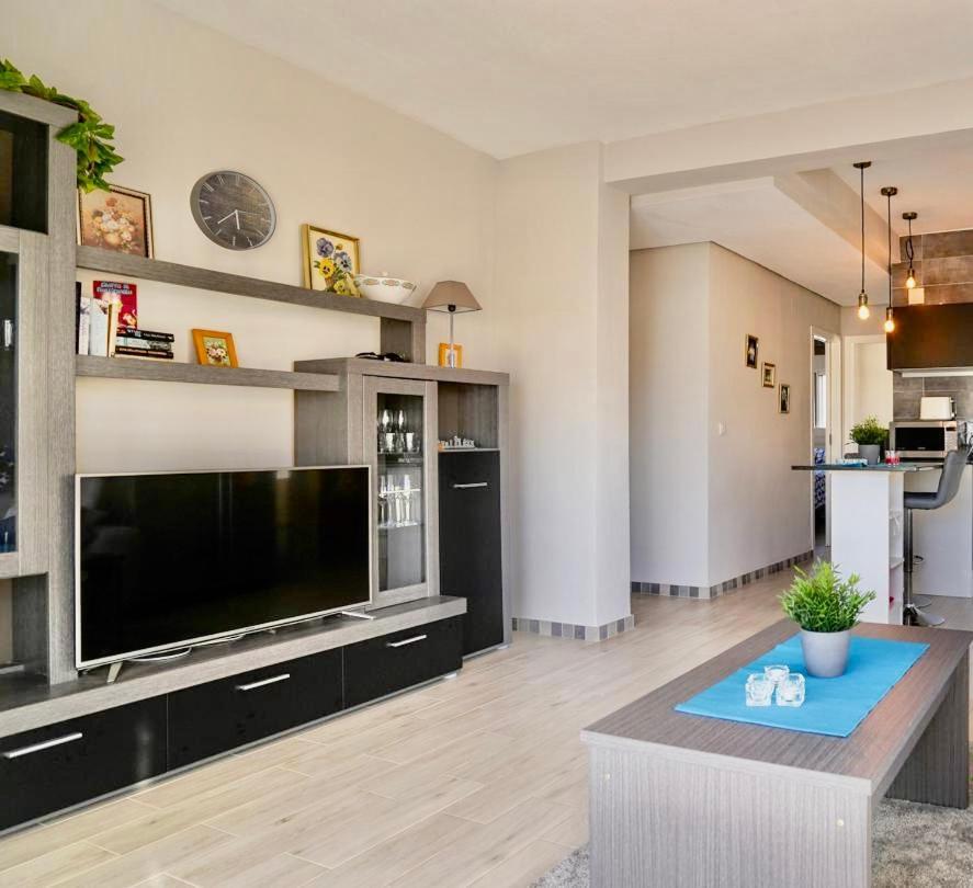 Three Bedroom Top Apartment By The Beach Santa Pola Exteriör bild