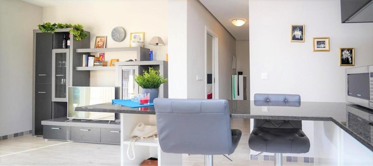 Three Bedroom Top Apartment By The Beach Santa Pola Exteriör bild